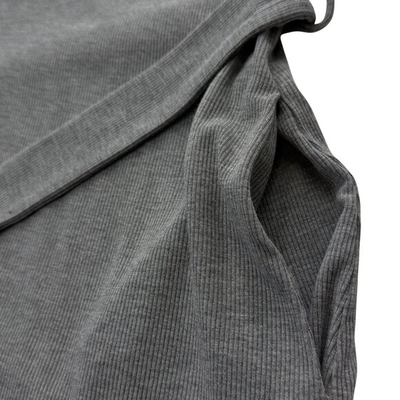 SKIMS Soft Lounge Robe Team USA Heather Gray 4X - Picture 8 of 12